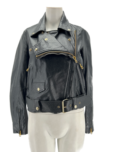 Perfecto en cuir noir