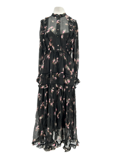Robe longue noire