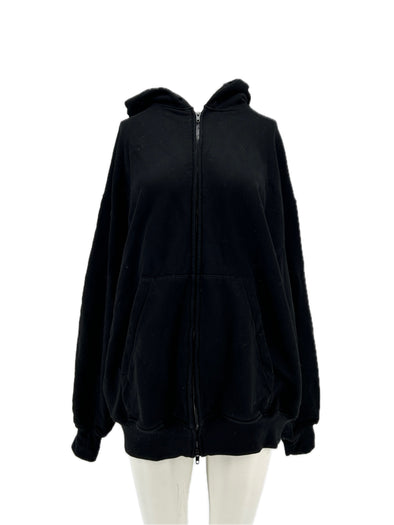 Sweat à capuche noir
