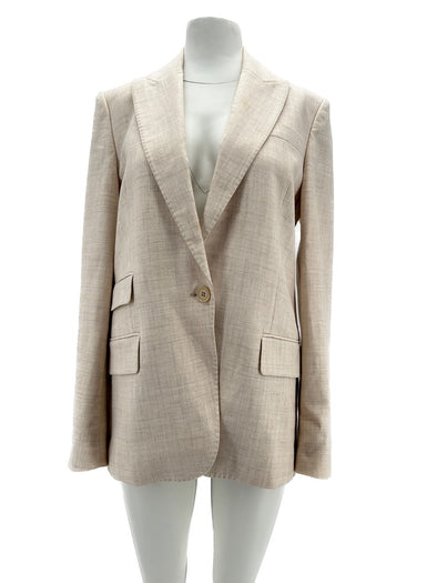 Veste de costume beige