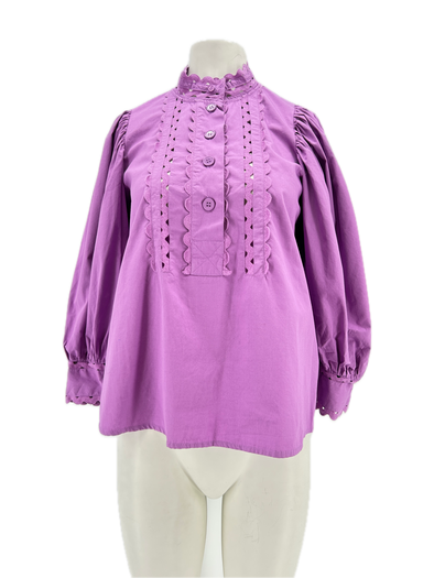 Blouse violette