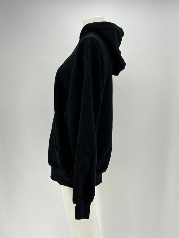 Sweat à capuche noir