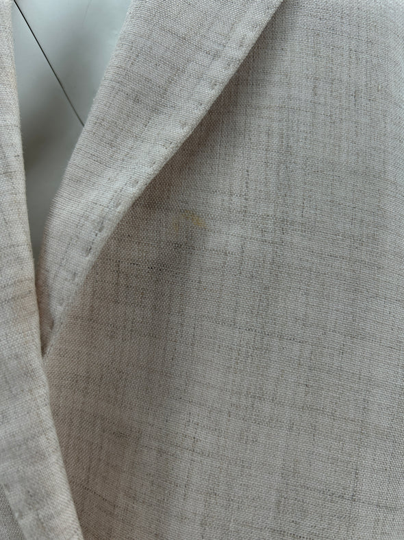 Veste de costume beige