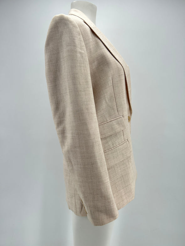 Veste de costume beige