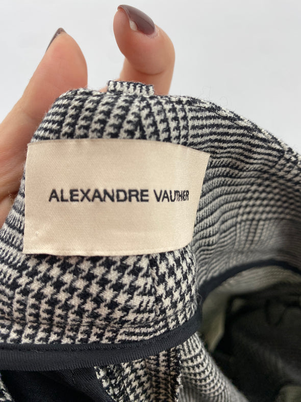 Pantalon motif prince de galles