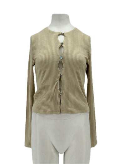 Top beige "Alizee"