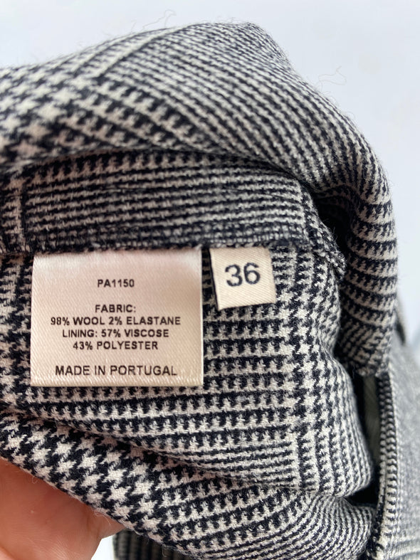 Pantalon motif prince de galles