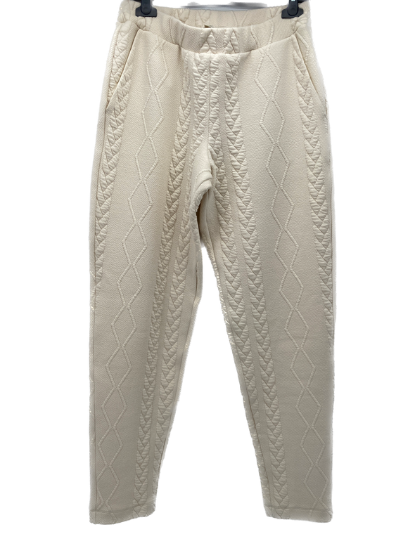 Pantalon écru en coton