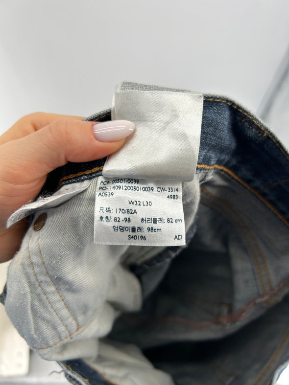 Jean bleu 501