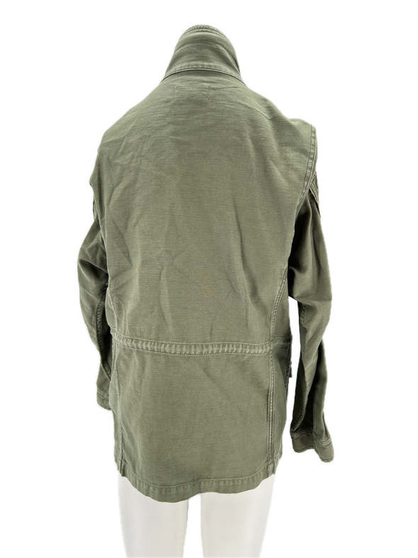 Veste en denim kaki