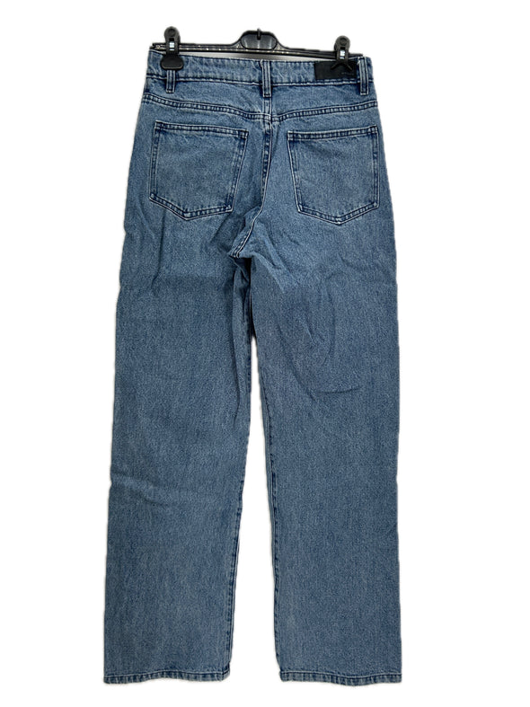 Jean droit bleu