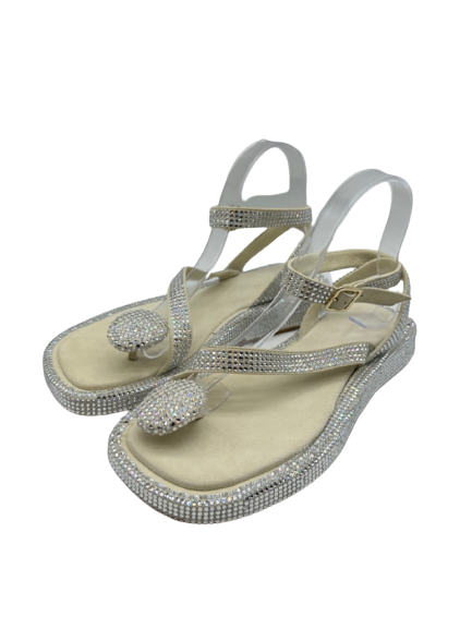 Sandales à strass