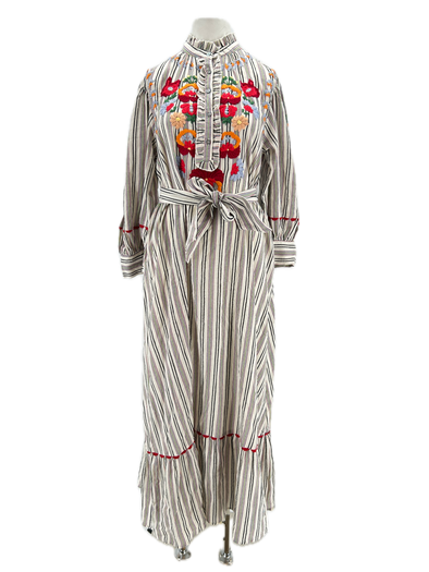 Robe rayée