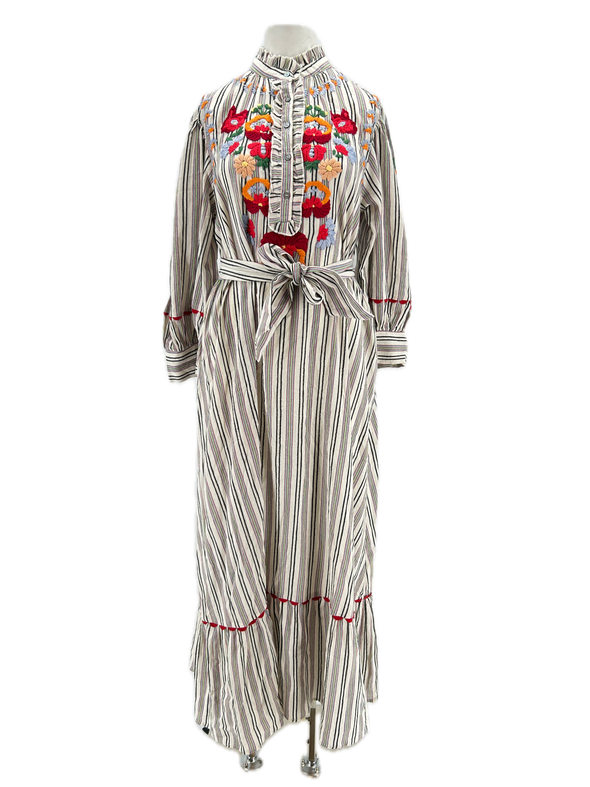 Robe rayée