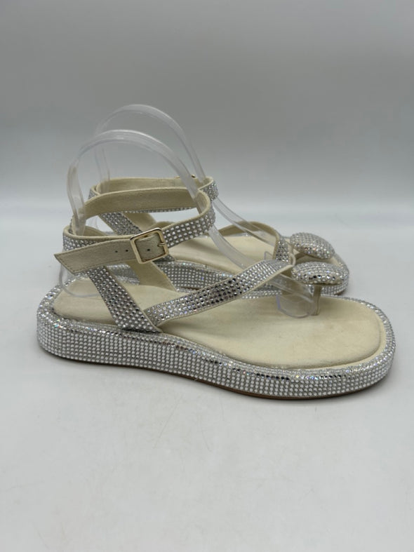 Sandales à strass