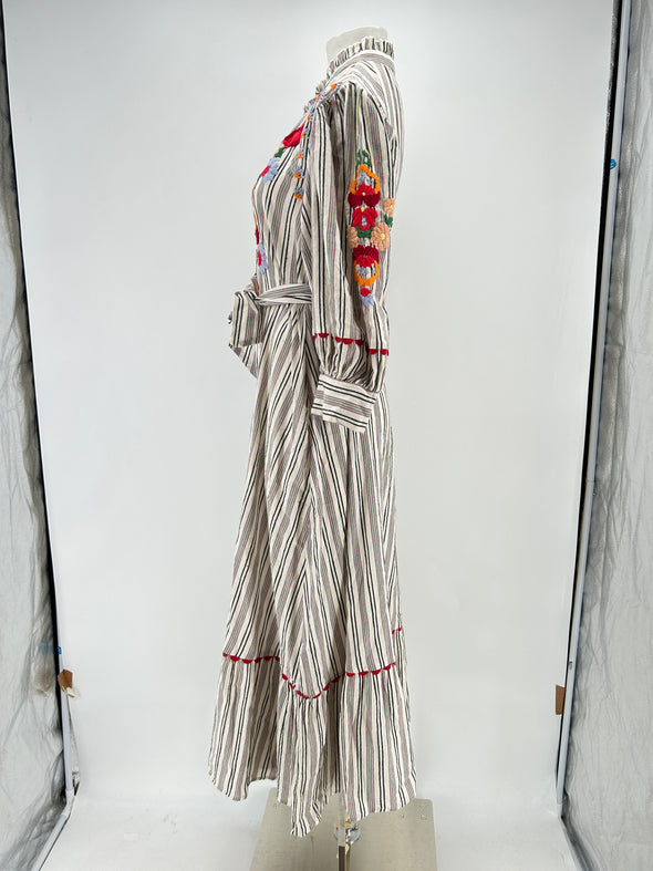 Robe rayée