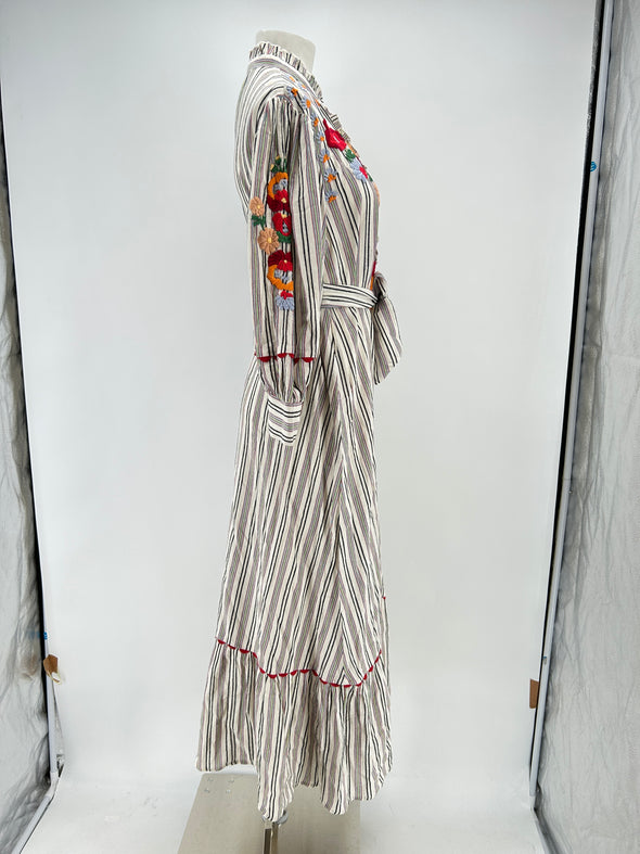 Robe rayée