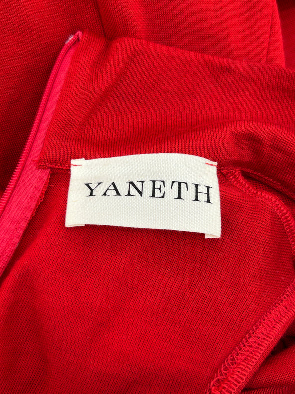 Robe en laine rouge "Olsen"