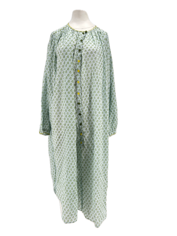 Robe à imprimé bicolore