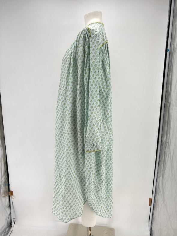 Robe à imprimé bicolore