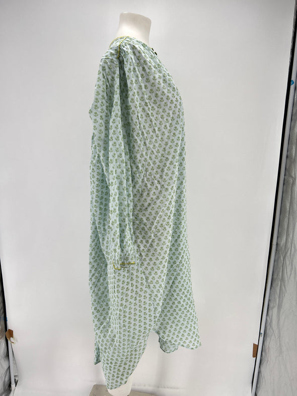 Robe à imprimé bicolore