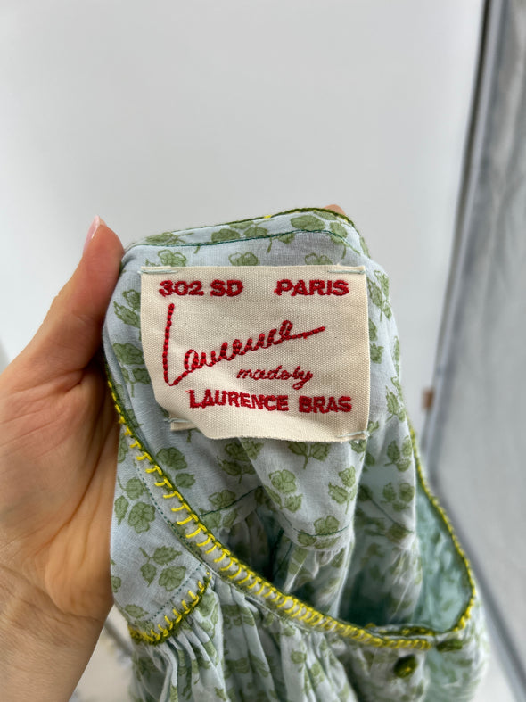 Robe à imprimé bicolore