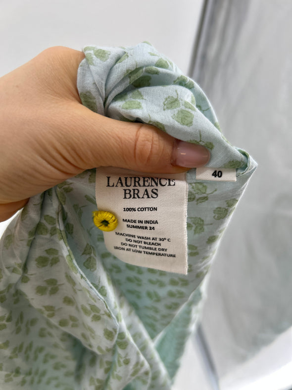 Robe à imprimé bicolore