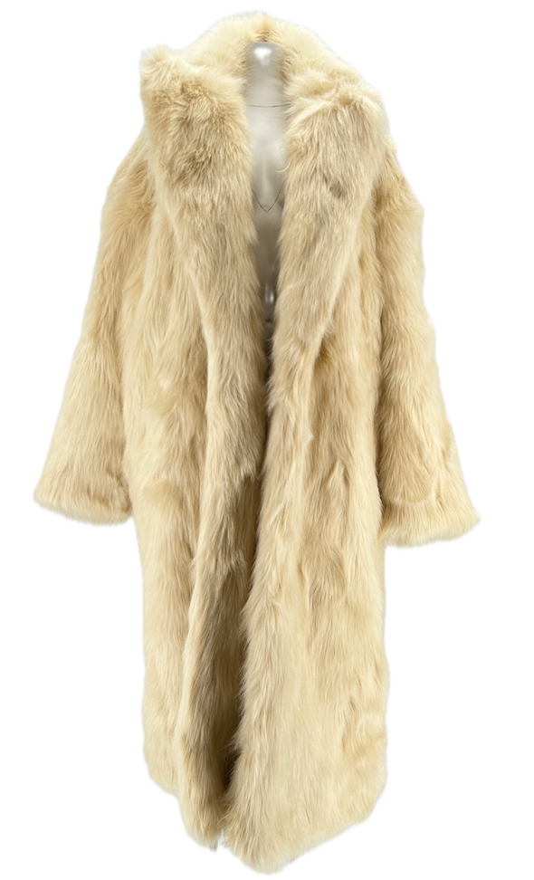 Manteau en fausse fourrure