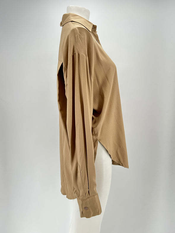 Chemise beige