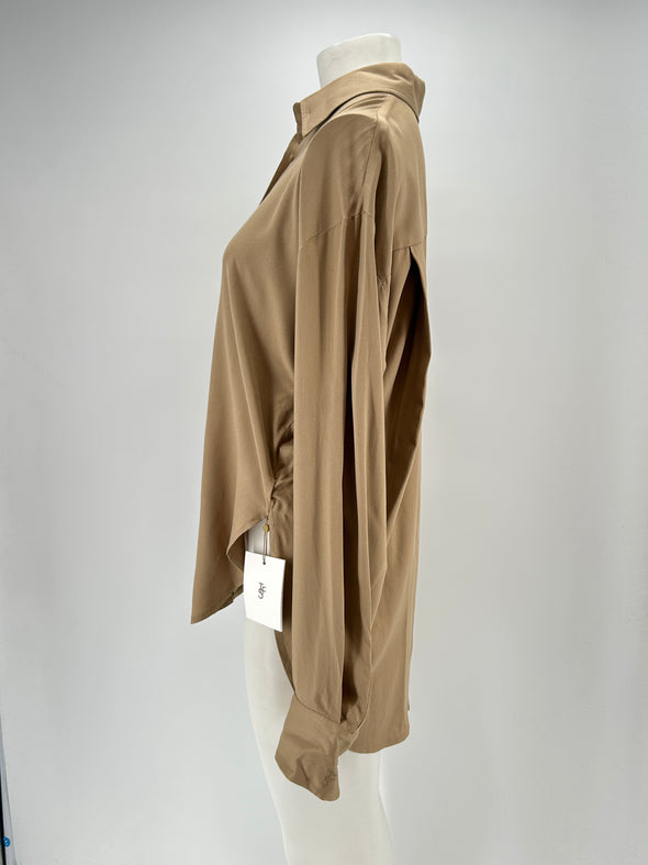 Chemise beige