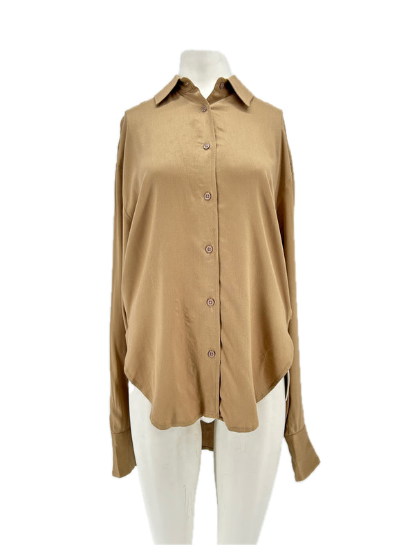 Chemise beige