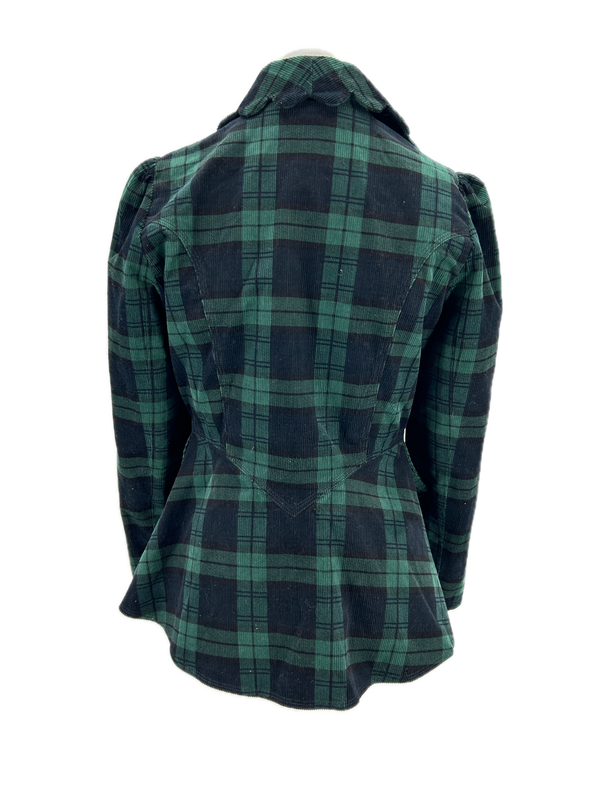 Blazer à carreaux