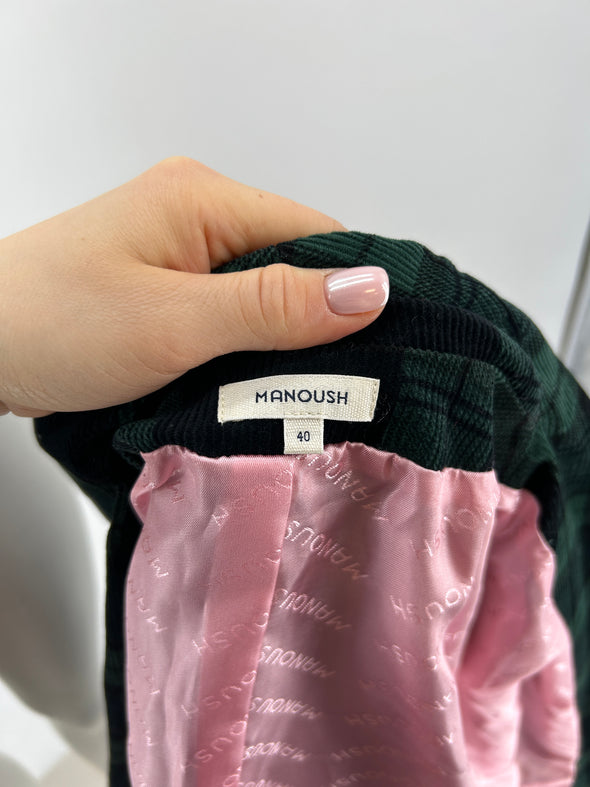 Blazer à carreaux