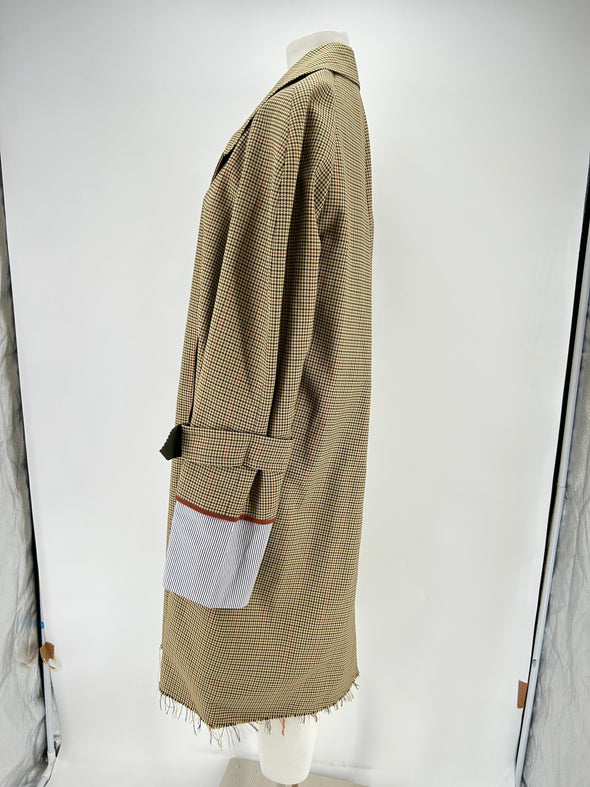Manteau pied de poule