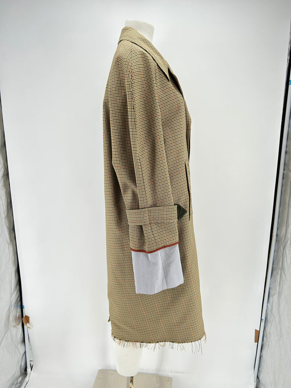 Manteau pied de poule