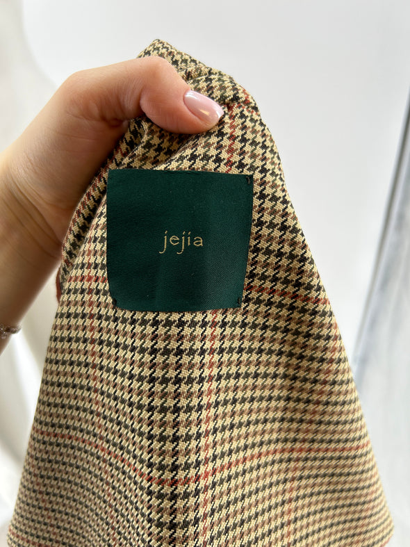 Manteau pied de poule