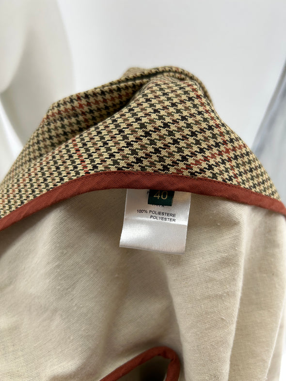 Manteau pied de poule