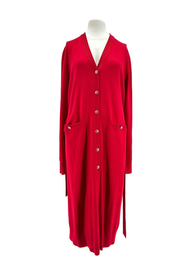 Veste en laine rouge
