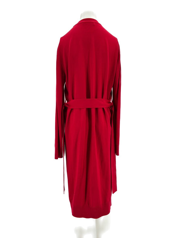 Veste en laine rouge