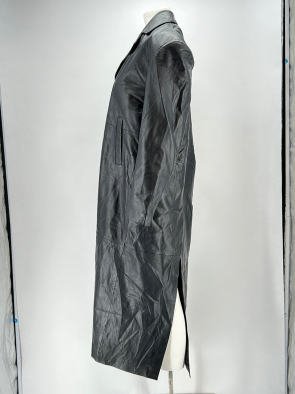 Manteau en cuir