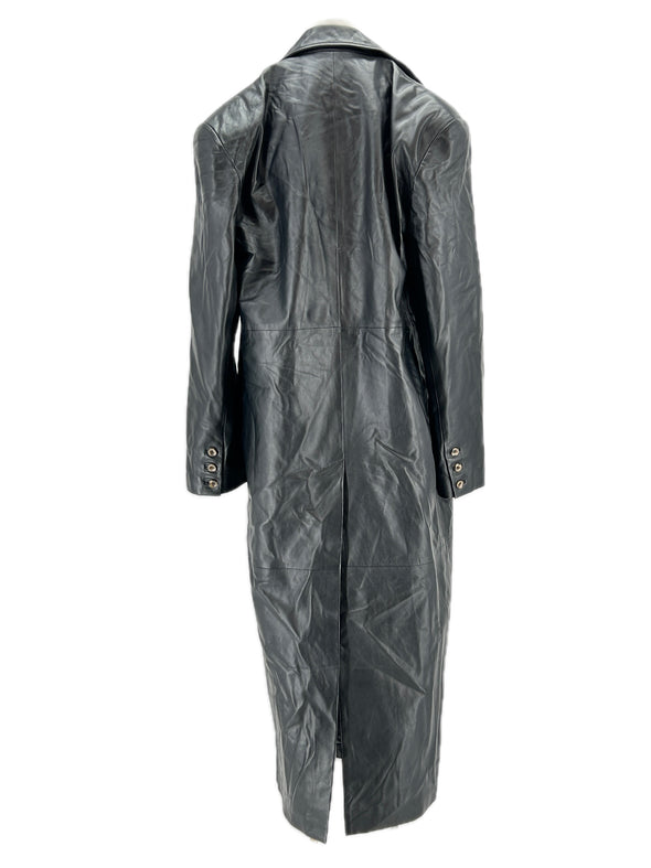 Manteau en cuir