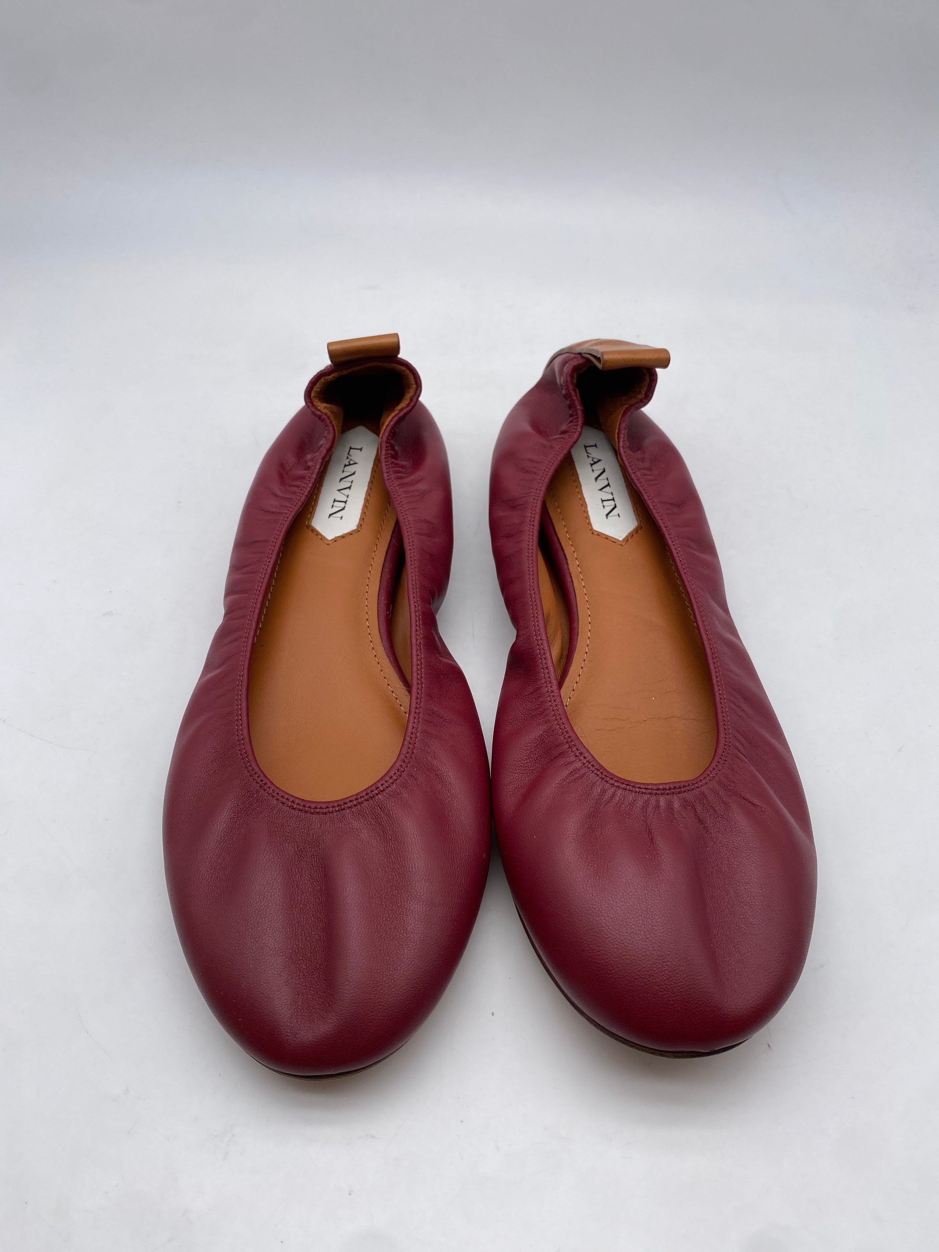 Ballerines bordeaux discount