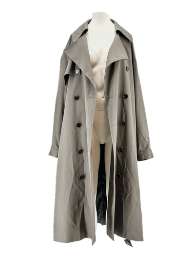 Trench-coat gris
