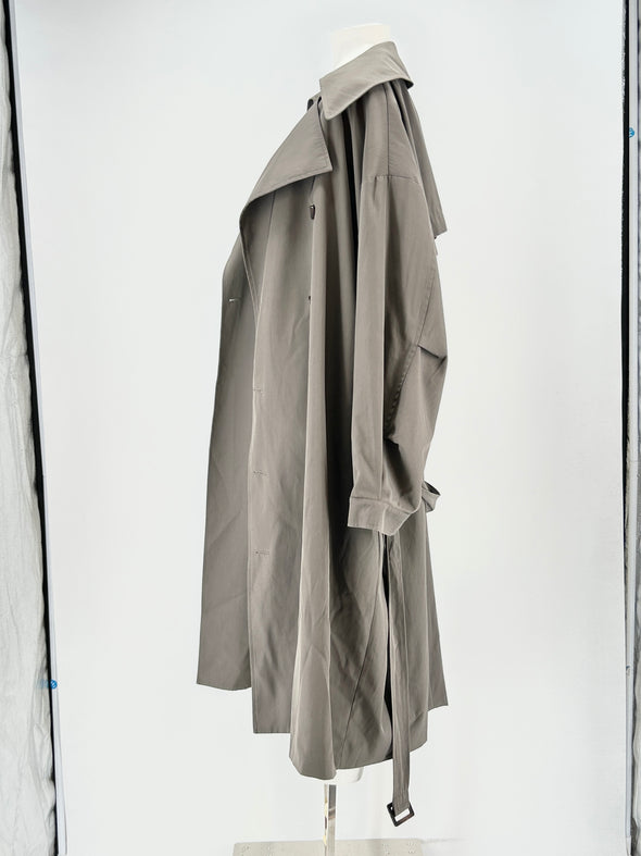 Trench-coat gris