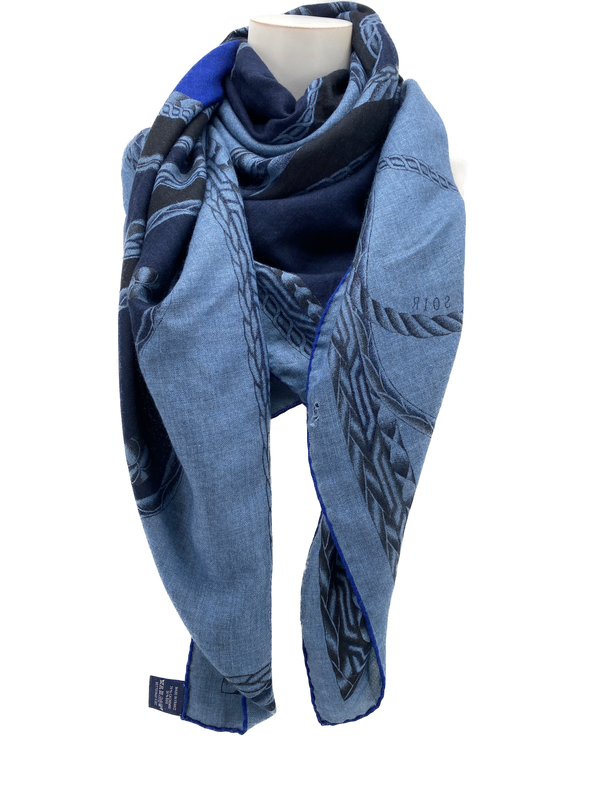 Foulard "Robe du soir" en cachemire