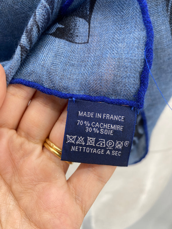 Foulard "Robe du soir" en cachemire