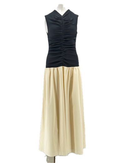 Robe bicolore