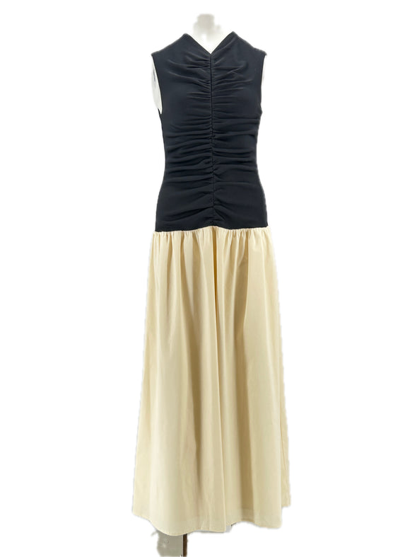 Robe bicolore