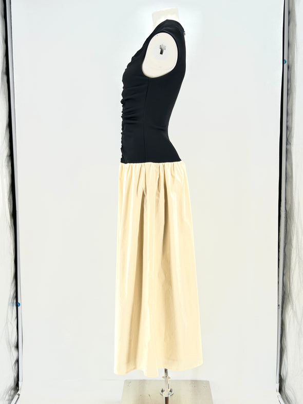 Robe bicolore