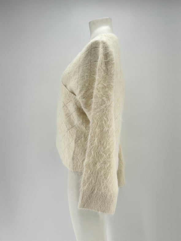 Pull en laine blanc